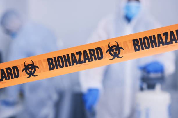 Professional Biohazard technician working in Wading River, NY